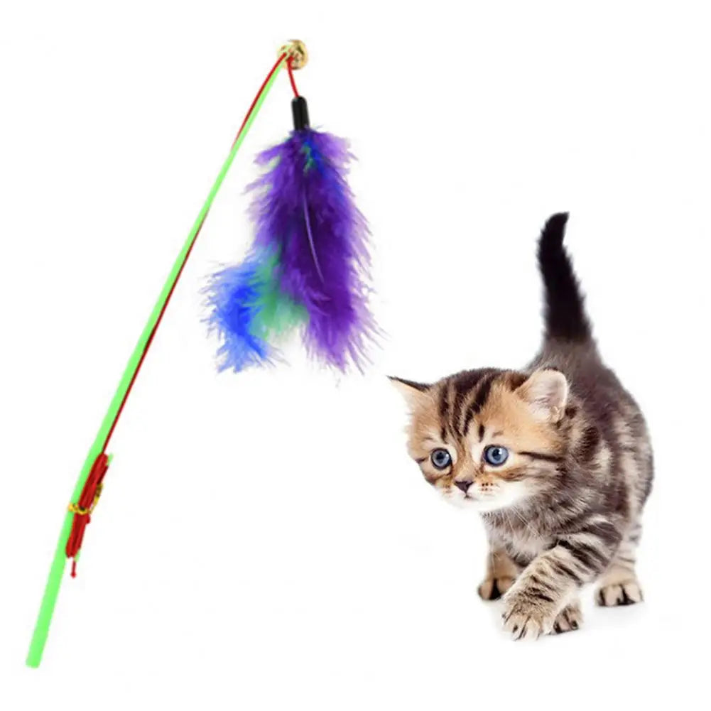 Cat Bell Toys High Quality Funny Stick Cost-effective Classic Eco-friendly Pet Play Toys for Pet