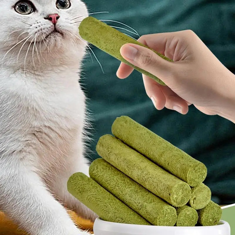 Freeze Dried Raw Cat Food Cat Toys For Gentle Hairball Removal Teeth Cleaning Cat Grass Stick Cat Food For Small Medium Large