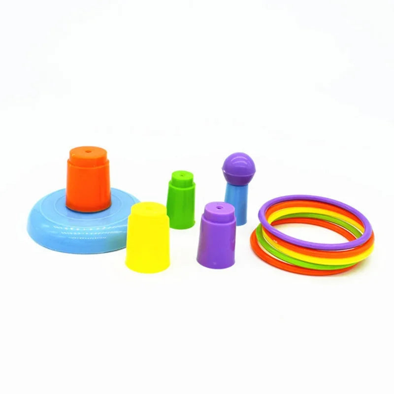 Pet Funny Mini Ferrule Toy for Parrot Intelligence Developmental Game Colorful Ring Vogel Speelgoed Birds Activity Training Toys